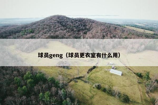 球员geng（球员更衣室有什么用）